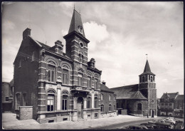 +++ CPSM - ROUX - Hôtel De Ville Et Eglise  // - Charleroi