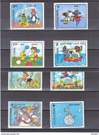 ROUMANIE 1989 DESSINS ANIMES Yvert 3852-3859, Michel 4559-4566 NEUF** MNH Cote 9 Euros - Nuevos