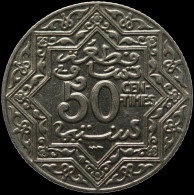 LaZooRo: Morocco 50 Centimes 1924 Py XF / UNC - Marokko