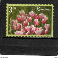 ROUMANIE 2006  Fleurs TULIPES Don Quichotte  Yvert 5088 Oblitéré - Usado