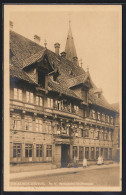 AK Braunschweig, Mädchen Am Herzoglichen Hofbrauhaus  - Braunschweig