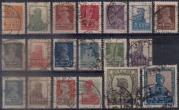 Russia 1924, Michel Nr 242A-61A, Used - Used Stamps