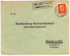 DR 1932, Landpost Stpl. BROCHTHAUSEN Herzberg (Harz) Land Auf Brief M. 12 Pf. - Covers & Documents