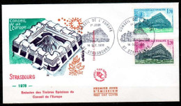 FDC67-09 : Dept 67 (Bas-Rhin) Conseil De L'Europe 1978 STRASBOURG - 1970-1979