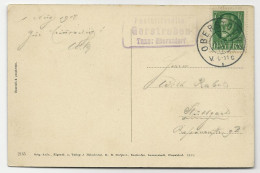 Bayern 1917, Posthilfstelle Gerstruben T. Oberstdorf Auf AK Von Ebenda! - Covers & Documents