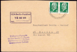 604640 | Dienstbrief Des Grenzzollamt Sassnitz, An Der Fähre Sassnitz Trelleborg  | Saßnitz (Kreis Rügen DDR), -, - - Lettres & Documents