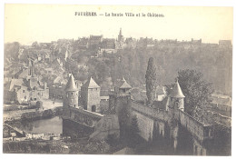 CPA 35 - FOUGERES (Ille Et Vilaine) - La Haute Ville Et Le Château - Fougeres