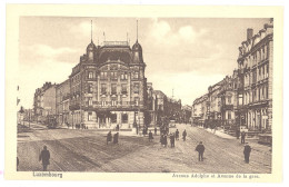 CPA LUXEMBOURG - Avenue Adolphe Et Avenue De La Gare - Luxemburg - Town