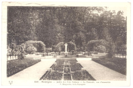 CPA 18 - BOURGES (Cher) - 448. Jardin Des Prés Fichaux - La Roseraie, Vue D'ensemble - Bourges