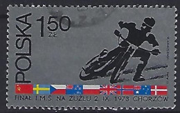 Poland 1973  Motorrad-Weltmeisterschaften (o) Mi.2273 - Oblitérés