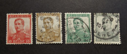 België - Belgique  1912 - OPB/COB ° 111 - 112 - 114 - 115 - Pellens - Albert I - Klein -  Obl. Diverses - 1912 Pellens