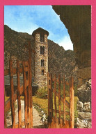 Valls D'Andorra - Cpsm - 1978 - SANTA COLOMA - Chapelle Romane - Timbre 1,00f Nature Ecureuil - Andorre