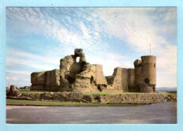 CP Rhuddlan Castle - Clwyd - View Across Upper Moat From North -- Château De Rhuddlan - Flintshire