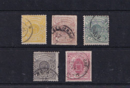 JOLI  LOT DE TIMBRES OBLITERES DE 1859/63. DE BELLES VALEURS .TRES INTERESSANT.A VOIR - 1859-1880 Wapenschild