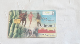 SPAIN-(CP-144B)-BELMONT-(123)-(N10455988)-(02/99--12/01)-(Telfonica)-(1000PTA-6.01€)-used Card - Commemorative Advertisment