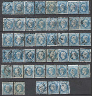 Lot De Timbres Type Napoléon - 1853-1860 Napoleon III