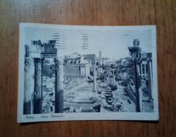 ROMA - Foro Romano - 1942 - Tarjetas Panorámicas