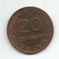 MOZAMBIQUE PORTUGAL 20 CENTAVOS 1936 - Mozambique