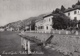 CARTOLINA  TORBOLE TRENTO TRENTINO ALTO ADIGE LAGO DI GARDA HOTEL PARADISO VIAGGIATA 1959 - Trento