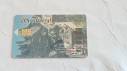 SPAIN-(CP-185)-Abadia De Montserrat-(125)-(T 01 092816)-(05/2000--12/2002)-(Telfonica)-(2000PTA-12.02€)-used Card - Commemorative Advertisment