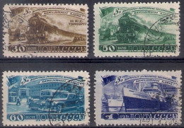 Russia 1948, Michel Nr 1252-55, Used - Oblitérés