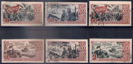 Russia 1947, Michel Nr 1162B-67B, Used - Used Stamps