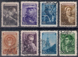 Russia 1948, Michel Nr 1203-11, Used - Used Stamps