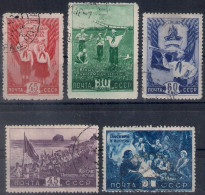 Russia 1948, Michel Nr 1275-79, Used - Oblitérés