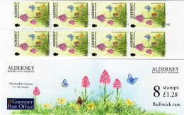 Alderney - 1994 - Butterflies - Mint Stamp Booklet - Alderney