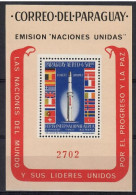 Paraguay 1964 Mi Block 58 MNH  (ZS3 PRGbl58) - Francobolli