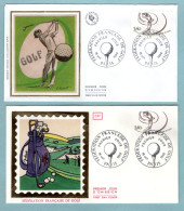 FDC France 1980 - Fédération Française De Golf - YT 2105 - Paris - 1980-1989