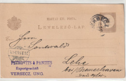 Ungarn 1898 - Storia Postale