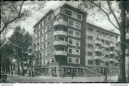 Aq295 Cartolina Fiume Viale Delle Camicie Nere E Viale Littorio Croazia - Andere & Zonder Classificatie