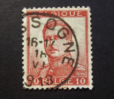 België - Belgique  1912 - OPB/COB ° 118 -  Pellens - Albert I - Groot Met Naam -  Obl  Nassogne 1913 - 1912 Pellens
