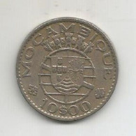 MOZAMBIQUE PORTUGAL 10$00 ESCUDOS 1974 - Mozambique