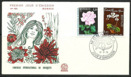 Monaco 1979 Mi 1393+1394 FDC  (FDC ZE1 MNC1393+1394) - Other & Unclassified