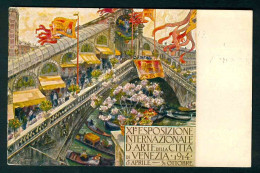 DB014 - XI ESPOSIZIONE INTERNAZIONALE D'ARTE DELLA CITTA' DI VENEZIA 1914 VIAGGIATA - Venezia (Venice)