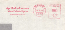 AFS 4400 Münster 1981 Apothekenkammer Westfalen-Lippe Bismarck-Allee - Geneeskunde