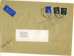 GB 1990 Airmail Cover From Salisbury Wilts To Prague At 43p Printed Paper Rate - Lettres & Documents