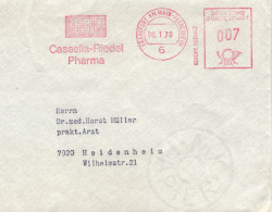 AFS 6 Frankfurt Main 1970 Cassella Riedel Pharma - Gebühr Bezahlt - Geneeskunde