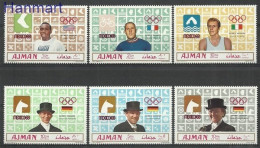 Ajman 1969 Mi 448-453 MNH  (ZS10 AJN448-453) - Other & Unclassified