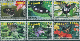 Tonga Express 2015 SGE7-E12 Butterflies Set MNH - Tonga (1970-...)