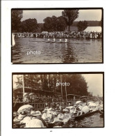 6 Photos Anciennes Vers 1900 - Canotage Et Aviron En Angleterre - Sports