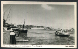 Haven Den Helder , Met Reclame Op De Achterkant  - Not  Used -  2 Scans For Condition.(Originalscan !!) - Den Helder