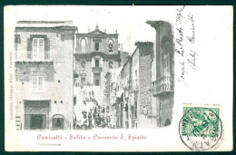 DC008 - CANICATTI' SALITA E CONVENTO S SPIRITO - ANIMATA - AGRIGENTO - 1903 - Other & Unclassified