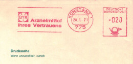 AFS 775 Konstanz 1971 Arzneimittel Ihres Vertrauens BYK - Geneeskunde