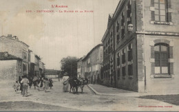 09 DAUMAZAN LA MAIRIE ET LA ROUTE CPA BON ETAT - Autres & Non Classés