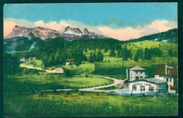 DC012 - CORTINA BELLUNO ALBERGO TOFANA 1920 CIRCA - Otros & Sin Clasificación