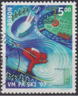 1997 Norwegen ⵙ Mi:NO 1243, Sn:NO 1154, Yt:NO 1200, Sg:NO 1280, Skiweltmeisterschaft - Gebraucht