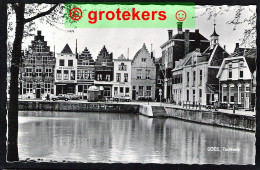 GOES Turfkade Met Gebouw De Schelde Gymnastiekwerktuigen En De Kapper 1962 - Goes